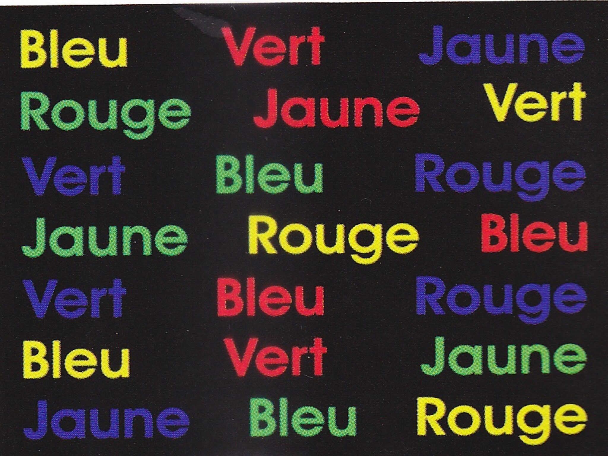 L'effet Stroop tester la capacité d'inhibition cognitive