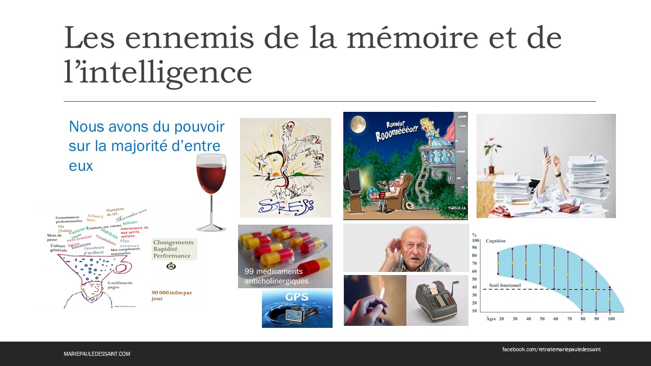 Les ennemis de la mémoire et de l'intelligence conférence de Marie-Paule Dessaint